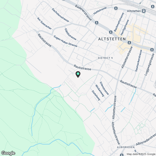 Erstvermietung ab 01.07.2025 / Wohnen im Neubau in Zürich Altstetten - Karte