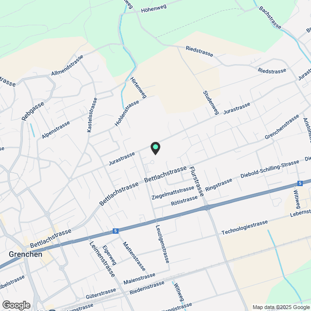 2.5 Zimmerwohnung in Grenchen - Karte