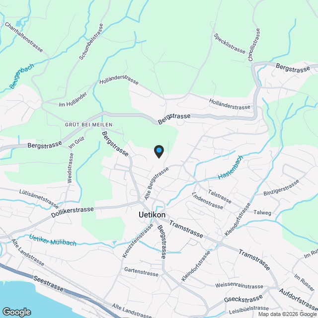 Wohnen am Rundiweg in Uetikon am See - Karte