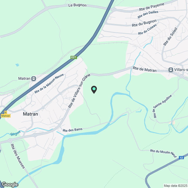 LOCATION-VENTE - Impasse de Champ-Riond à Matran - Karte