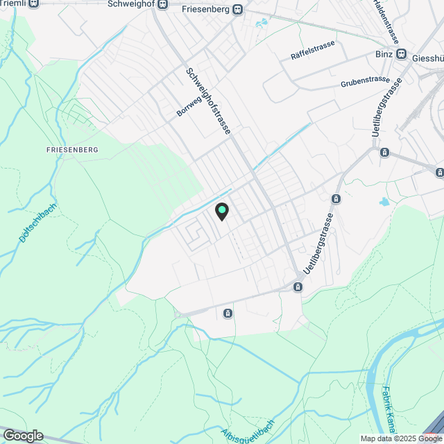 Wohnung in Zürich - Karte