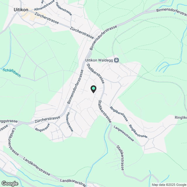 4.5-Zimmer-Wohnung in Uitikon Waldegg für 4290 CHF/Monat - Karte