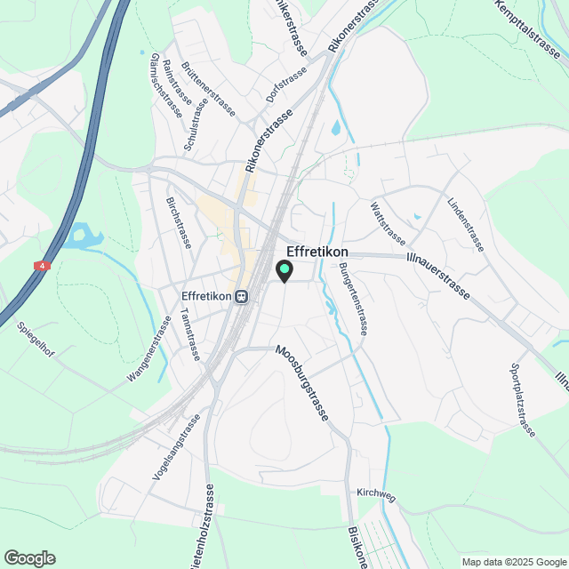 Unique Living - Erstvermietung in Effretikon - Karte