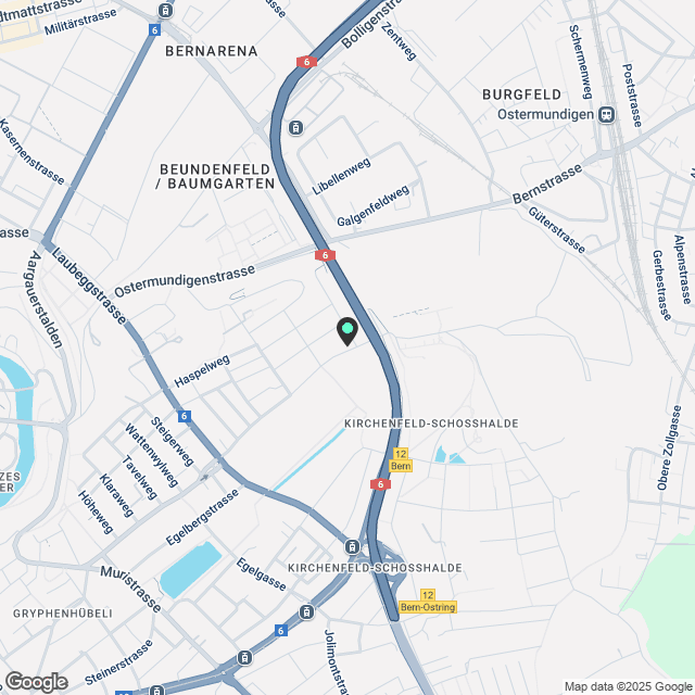 4.5 Zimmerwohnung in Bern - Karte