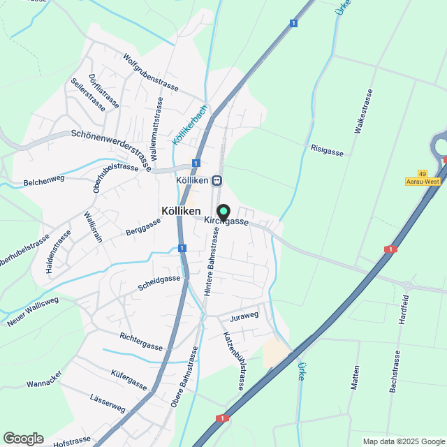4.5 Zimmerwohnung im 1.OG - Karte