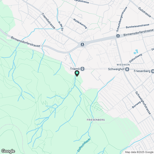 2 ½ Zimmer-Wohnung in Zurich mieten - Karte