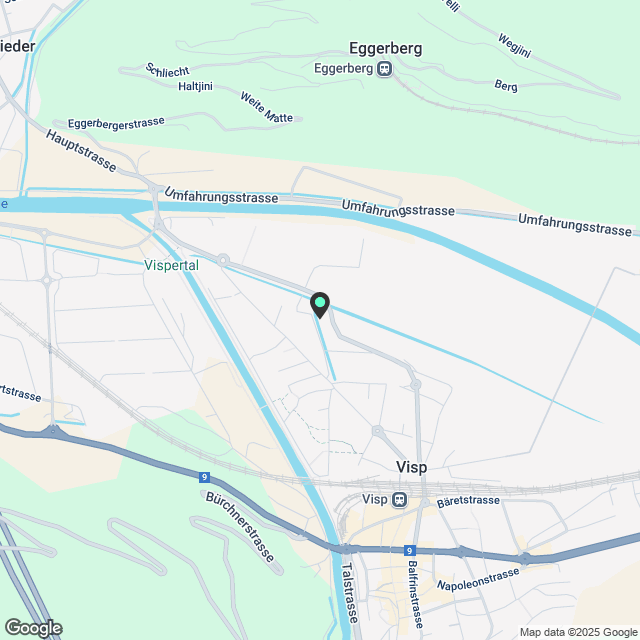 4 ½ Zimmer-Wohnung in Visp mieten - Karte
