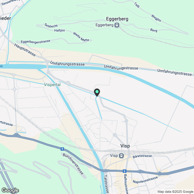 2 ½ Zimmer-Wohnung in Visp mieten - Karte