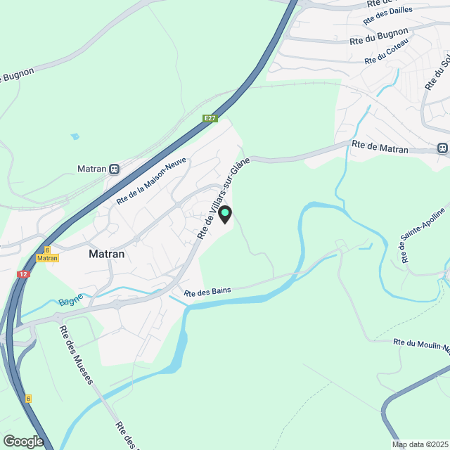 LOCATION-VENTE - Impasse de Champ-Riond à Matran - Karte