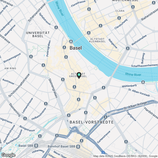 Erstbezug in Toplage – Seitenstrasse zur Freien Strasse. - Karte