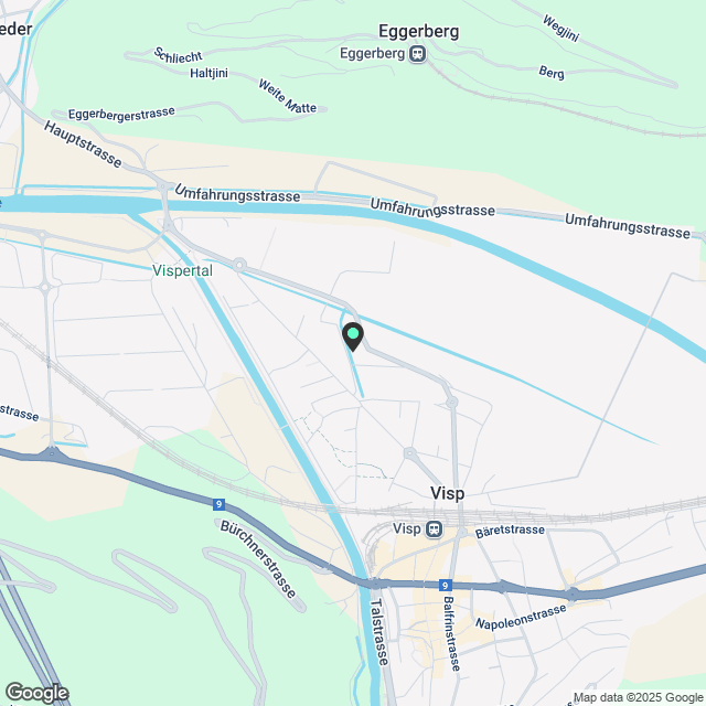 3 ½ Zimmer-Wohnung in Visp mieten - Karte