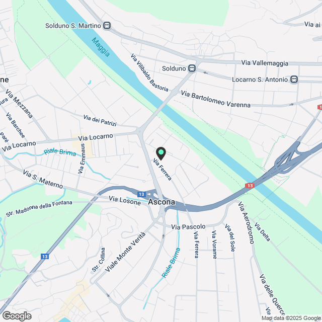 Cerchiamo subentrante per 3.5 moderno appartamento ad ascona - Karte