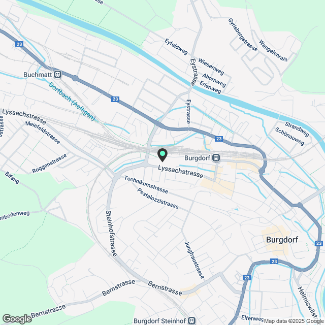 Zentral wohnen in Burgdorf - Karte