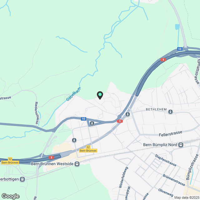 2 Zimmer-Wohnung in Bern mieten - Karte