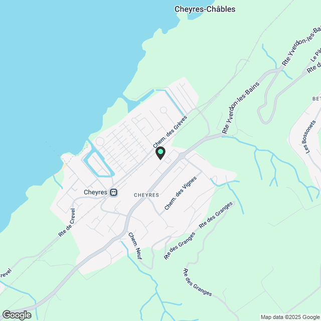 Cheyres, grand appartement de 4.5 pces avec vue sur le lac - Karte