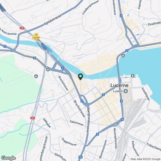 Willkommen an der Pfistergasse 8 - Karte