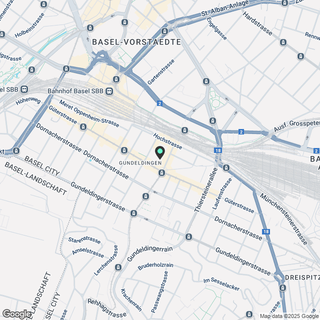 3.0 Zimmerwohnung in Basel - Karte