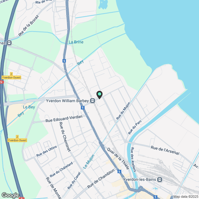 Première location! 4x 3,5p avec balcon/jardin et parking souterrain - Karte