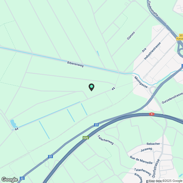 Erstklassige 4.5-Zimmer-Wohnung in Ried bei Kerzers - Karte