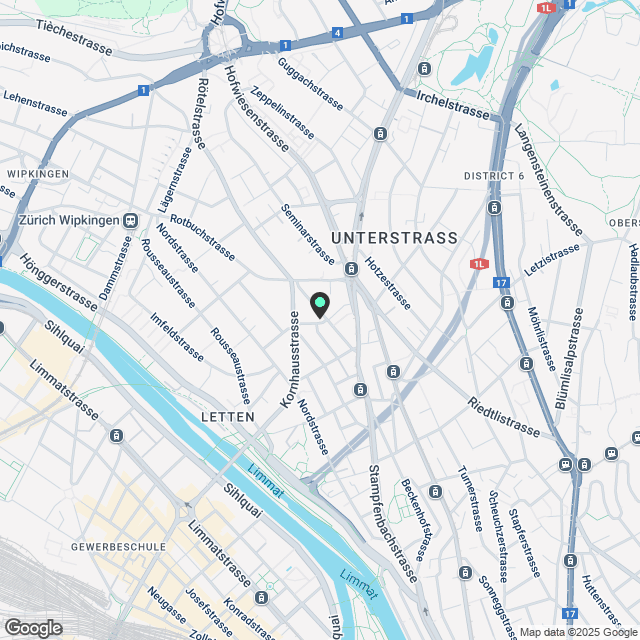 Rötelstrasse 15 - Ein Bijou an bester Lage - Karte
