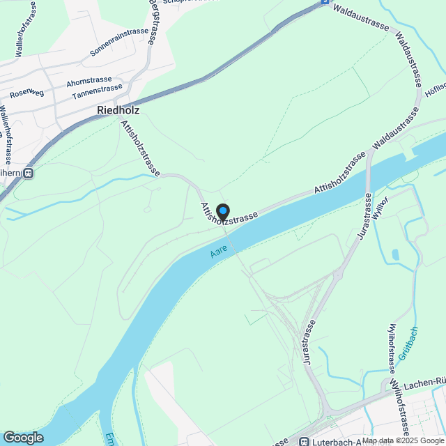 Eigentumswohnungen im Lagerhaus Attisholz - Karte