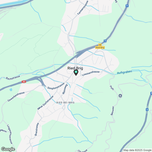 Moderne 4.5-Zimmer-Neubau-Wohnung in Ried-Brig mit GEAK A/A - Karte