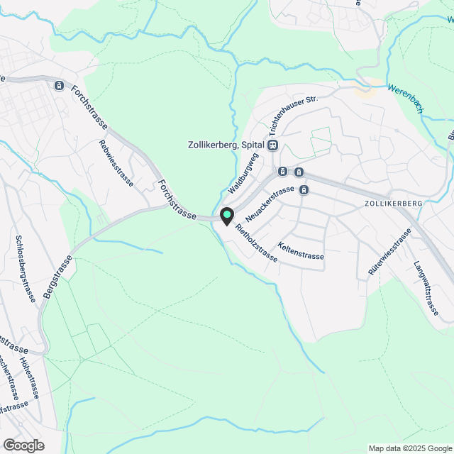 Boho-chic sublet in Zollikerberg - Karte