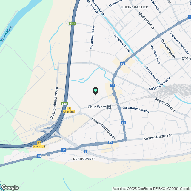 Viva Caviva - 55 inspirierende Mietwohnungen in Chur - Karte