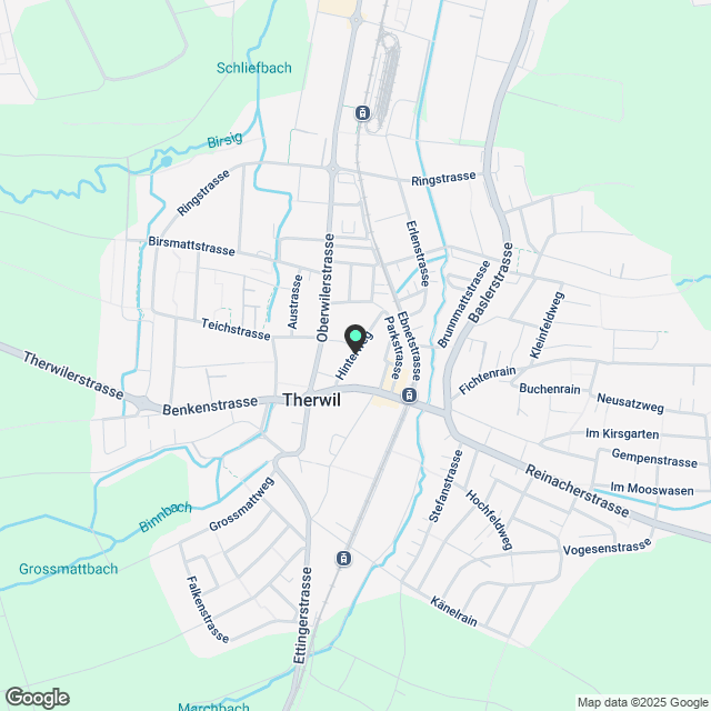 Neue 3.5 Zimmer-Wohnung, 97m2, mit Garten, Sitzplatz und Parkplatz - Karte