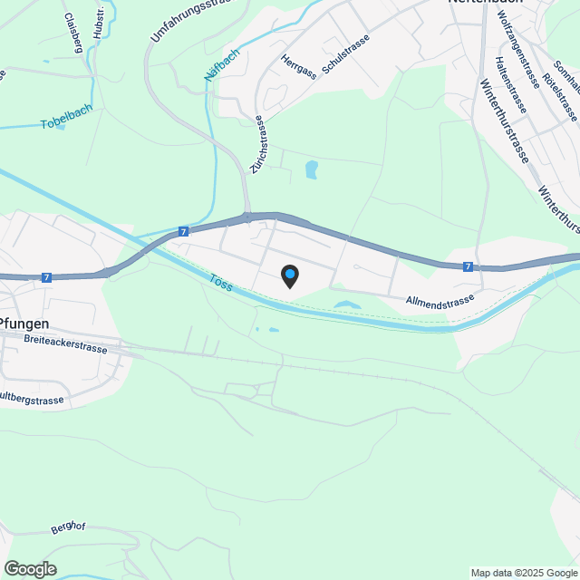 Tössidyll - Eigentumswohnungen in Neftenbach - Karte