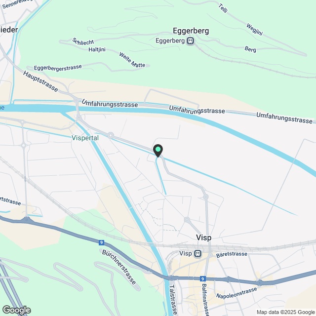 3 ½ Zimmer-Wohnung in Visp mieten - Karte