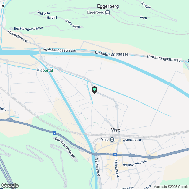 2 ½ Zimmer-Wohnung in Visp mieten - Karte