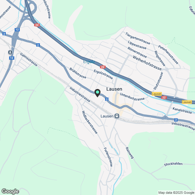 Scholer-Areal, Lausen: Lager (7 m²) Lager zu vermieten - Karte