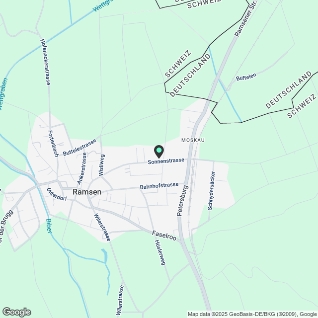 4.5 Zimmerwohnung in Ramsen - Karte