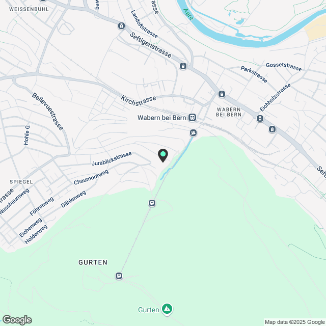 Exklusives Wohnen über Bern mit Gartensitzplatz – Erstbezug nach Totalsanierung - Karte