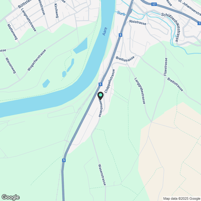 Attraktive 3.5-Zimmer-Wohnung in Döttingen - Karte