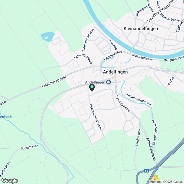 4 ½ Zimmer-Wohnung in Andelfingen mieten - Karte