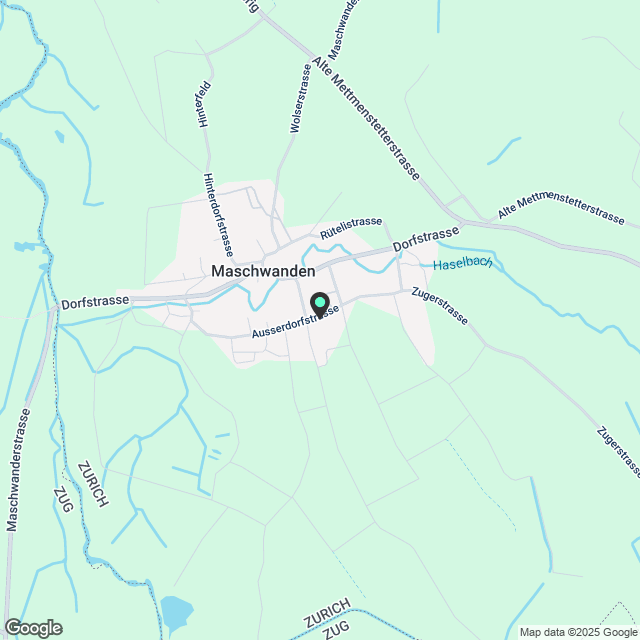 Sehr grosse, aussergewöhnliche Dachwohnung an ruhiger Lage - Karte
