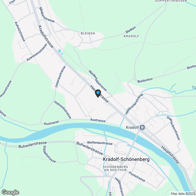 Exklusive 4.5 Zimmer Wohnung im EG - Karte