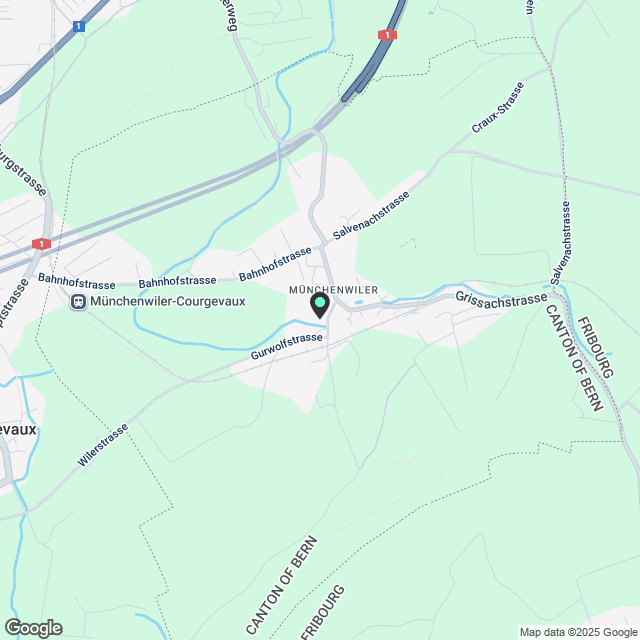 4 ½ Zimmer-Villa in Münchenwiler mieten - Karte