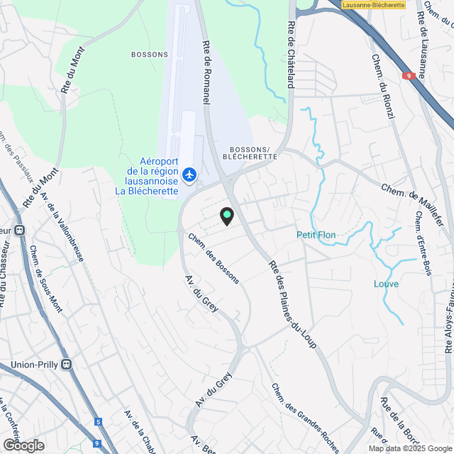 Ihre Unterkunft in Les Plaines-du-Loup - Gutes TL von 500.- angeboten! - Karte