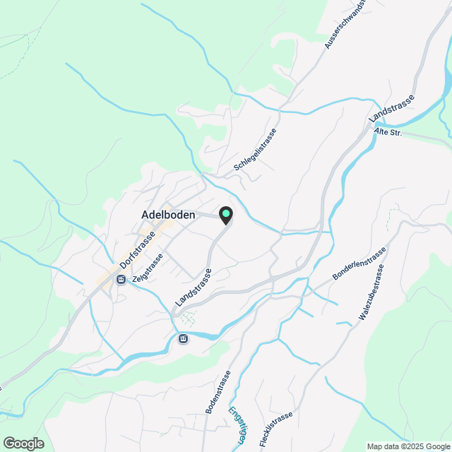 3 ½ Zimmer-Wohnung in Adelboden mieten - Karte