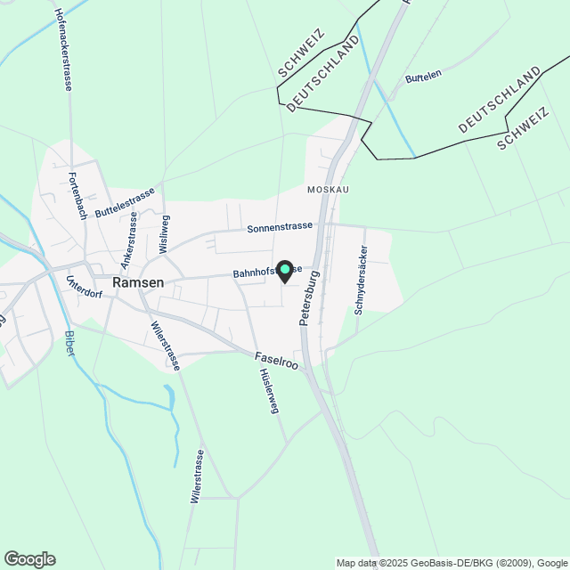 4 1/2 Zimmer-Attika-Wohnung "Im Baumgarten", Ramsen - Karte