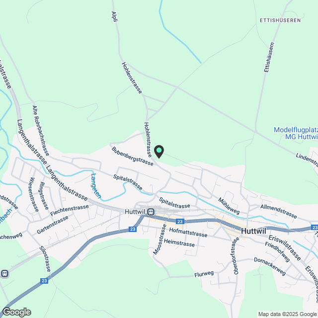 Attikawohnung in Huttwil - Karte