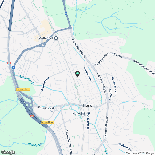 3 ½ Zimmer-Wohnung in Horw mieten - Karte