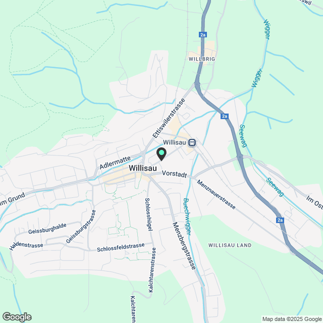Erstbezug - Attikawohnung mitten in Willisau - Karte