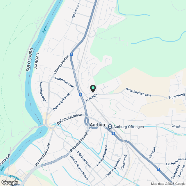 Nachmieter gesucht Modernes 4.5-Zimmer Neubau-Wohnung mit Blick auf die Festung Aarburg - Karte