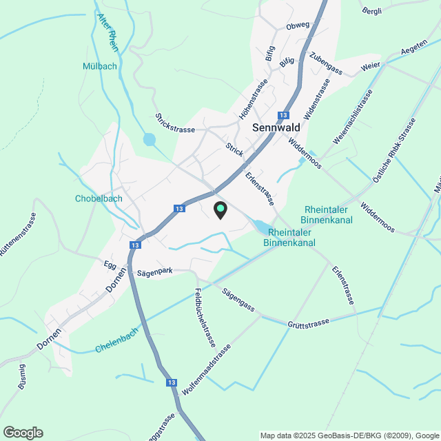 Vermietung 3,5 Zi Wohnung an traumhafter Lage und Aussicht (Top 8) - Karte