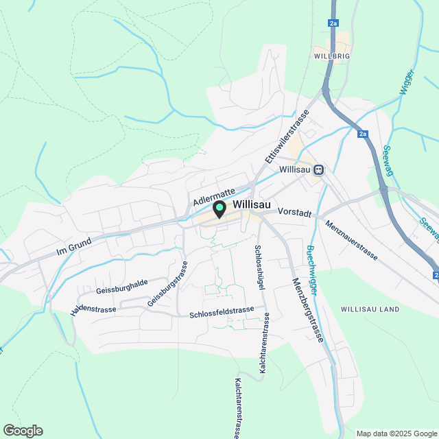 Wohnung in Willisau - Karte