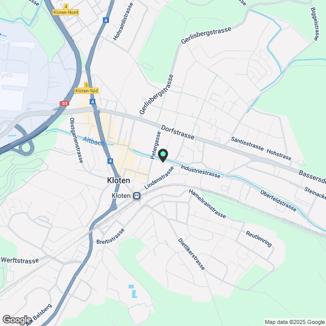3 ½ Zimmer-Wohnung in Kloten mieten - Karte